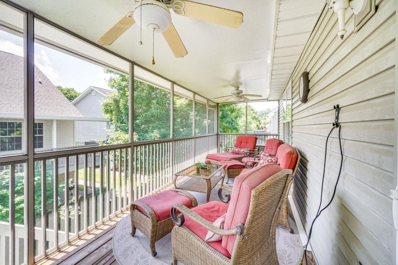 Pigeon Forge Home With Screened Porch, 3 Mi To Town! Eksteriør billede